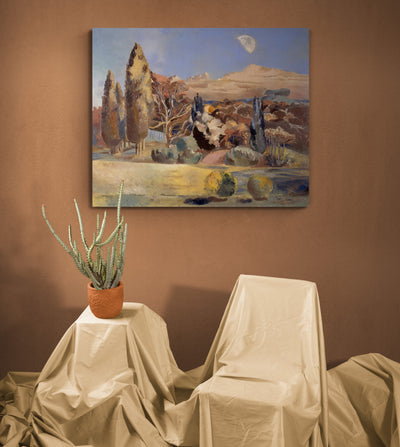 Canvas Paul Nash Surreal Landscape Painting Photo