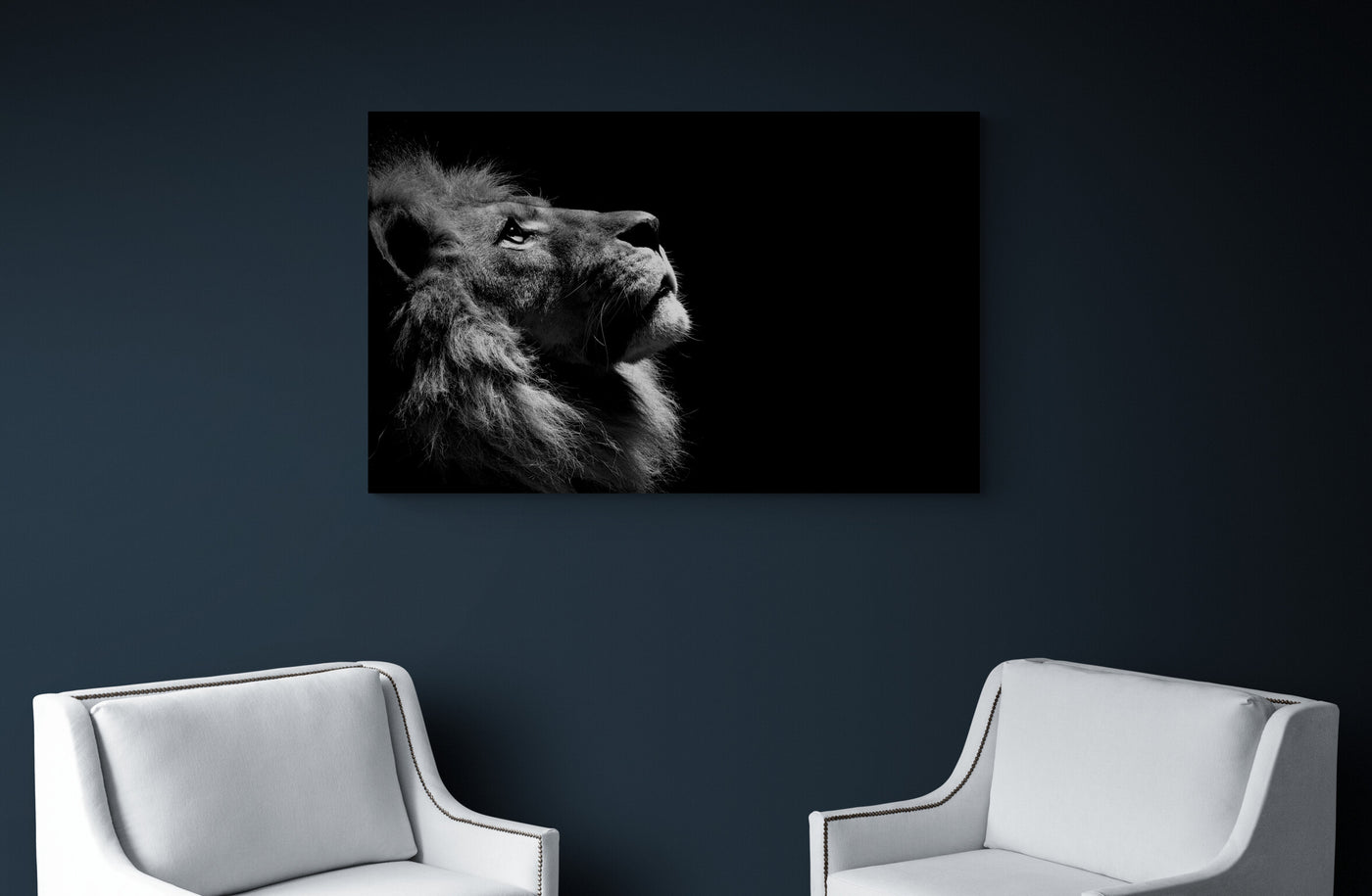 Tablou Canvas Powerful Lion