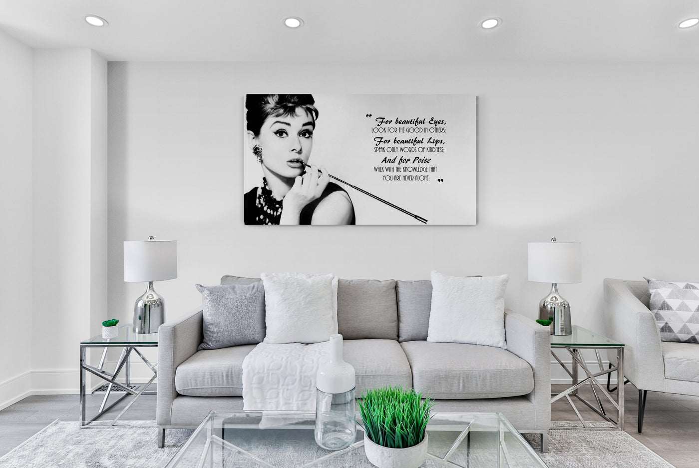 Tablou Audrey Hepburn's quote