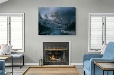 Canvas print - Winter is Coming by Jorge Jacinto