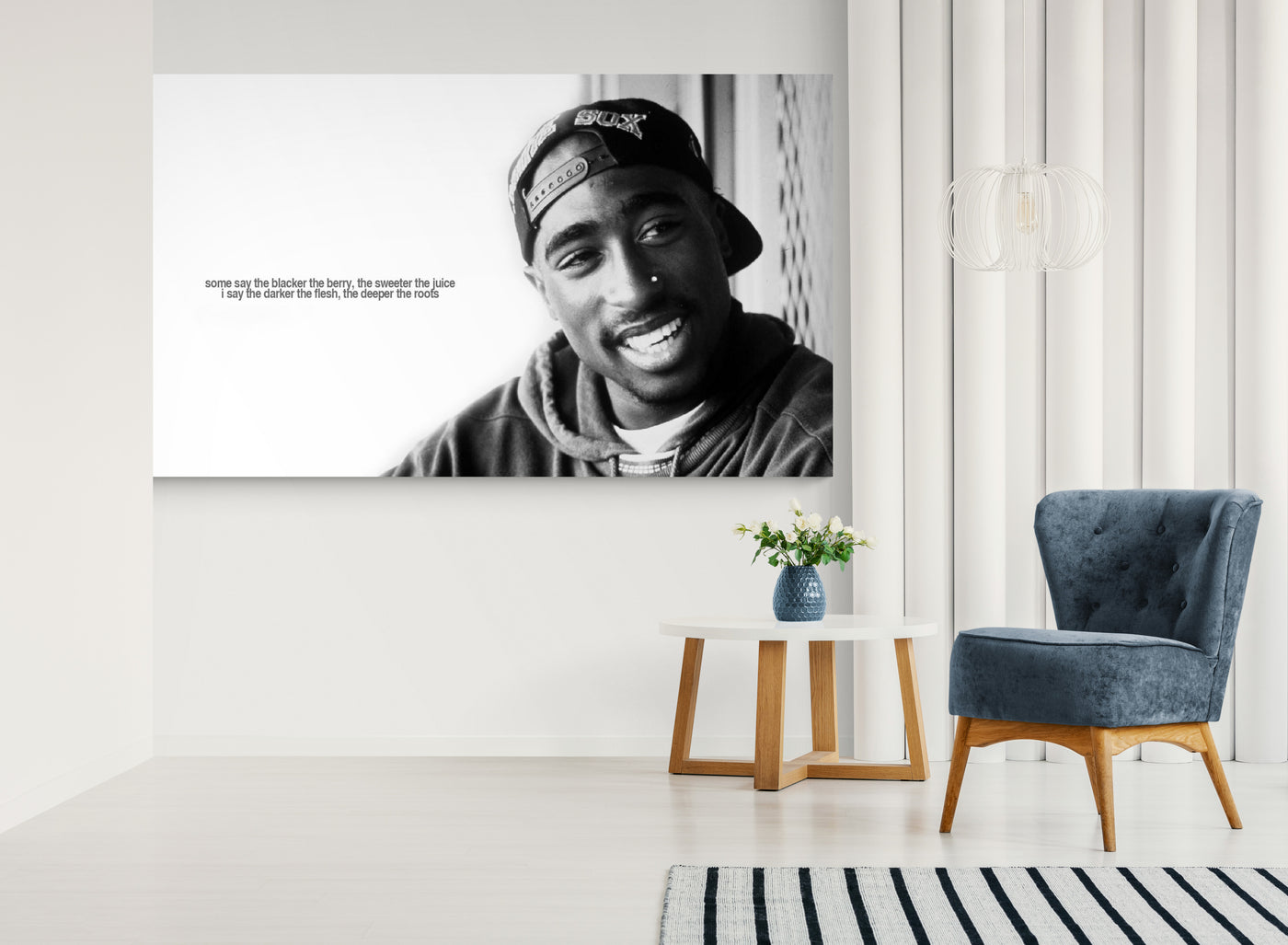 Canvas Tupac, the rapper