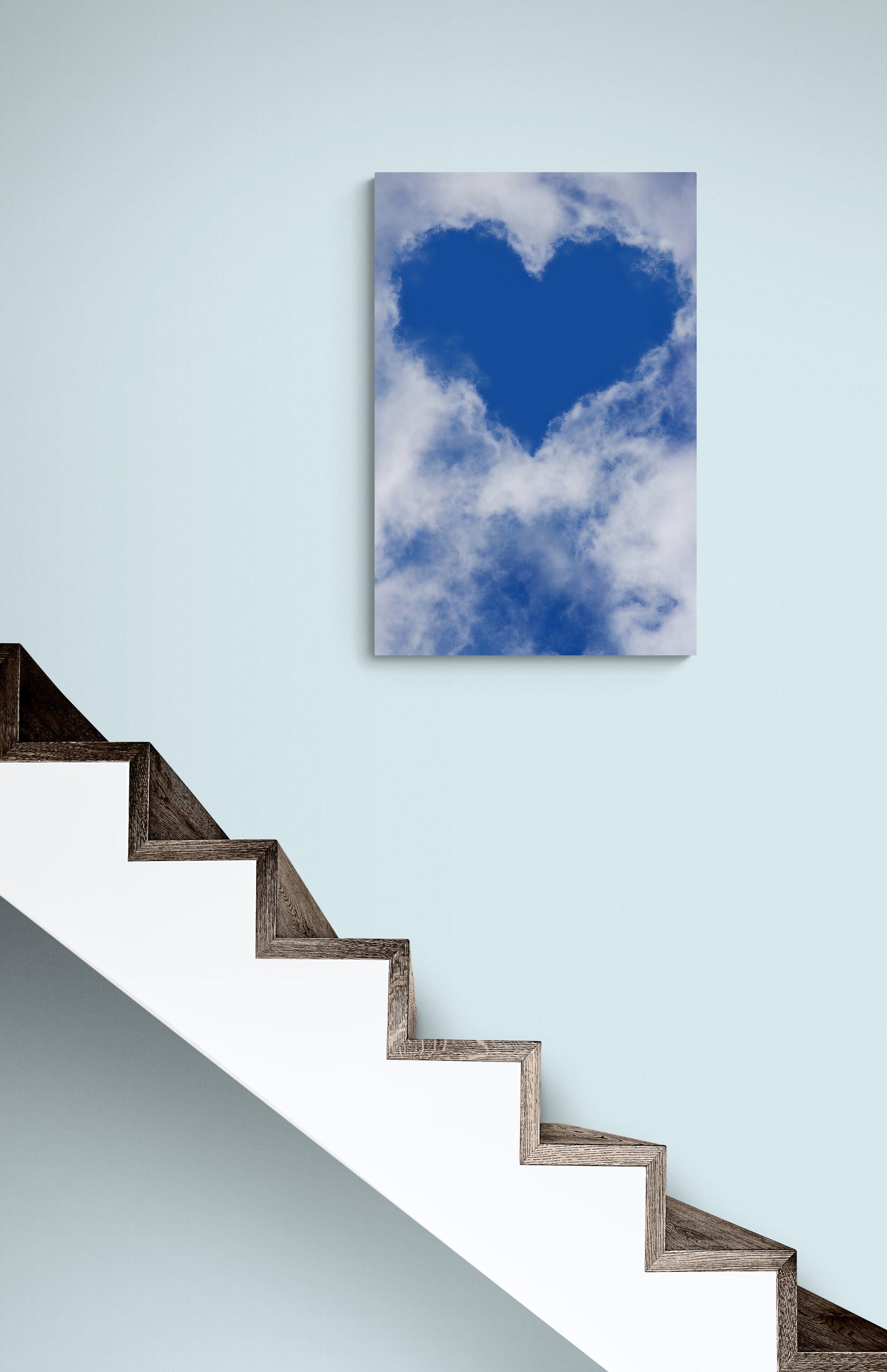 Tablou canvas Clouds with love