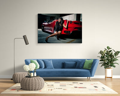 Tablou canvas Ferrari and sweetness