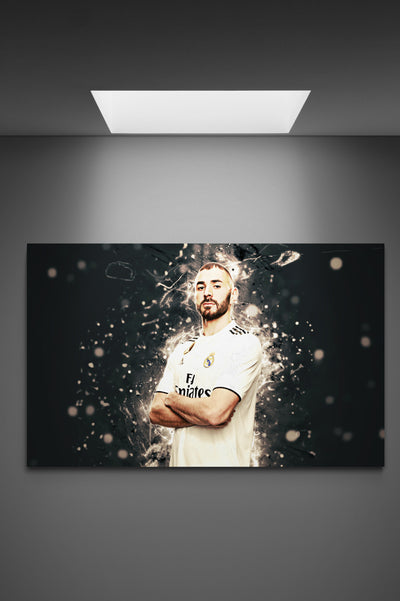 Canvas Karim Benzema