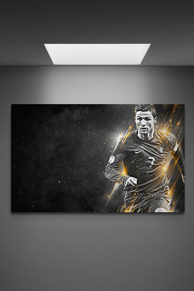 Canvas Cristiano Ronaldo World champion