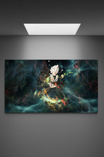 Tabloul Canvas Thunder-Goku Black