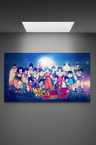 Tabloul Canvas Dragon Ball Z Saiyans!