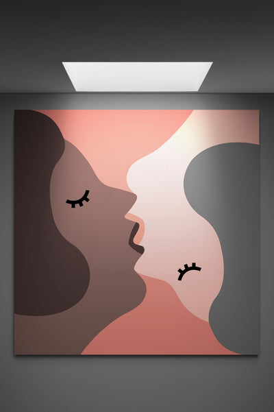 Tablou canvas Abstract kiss