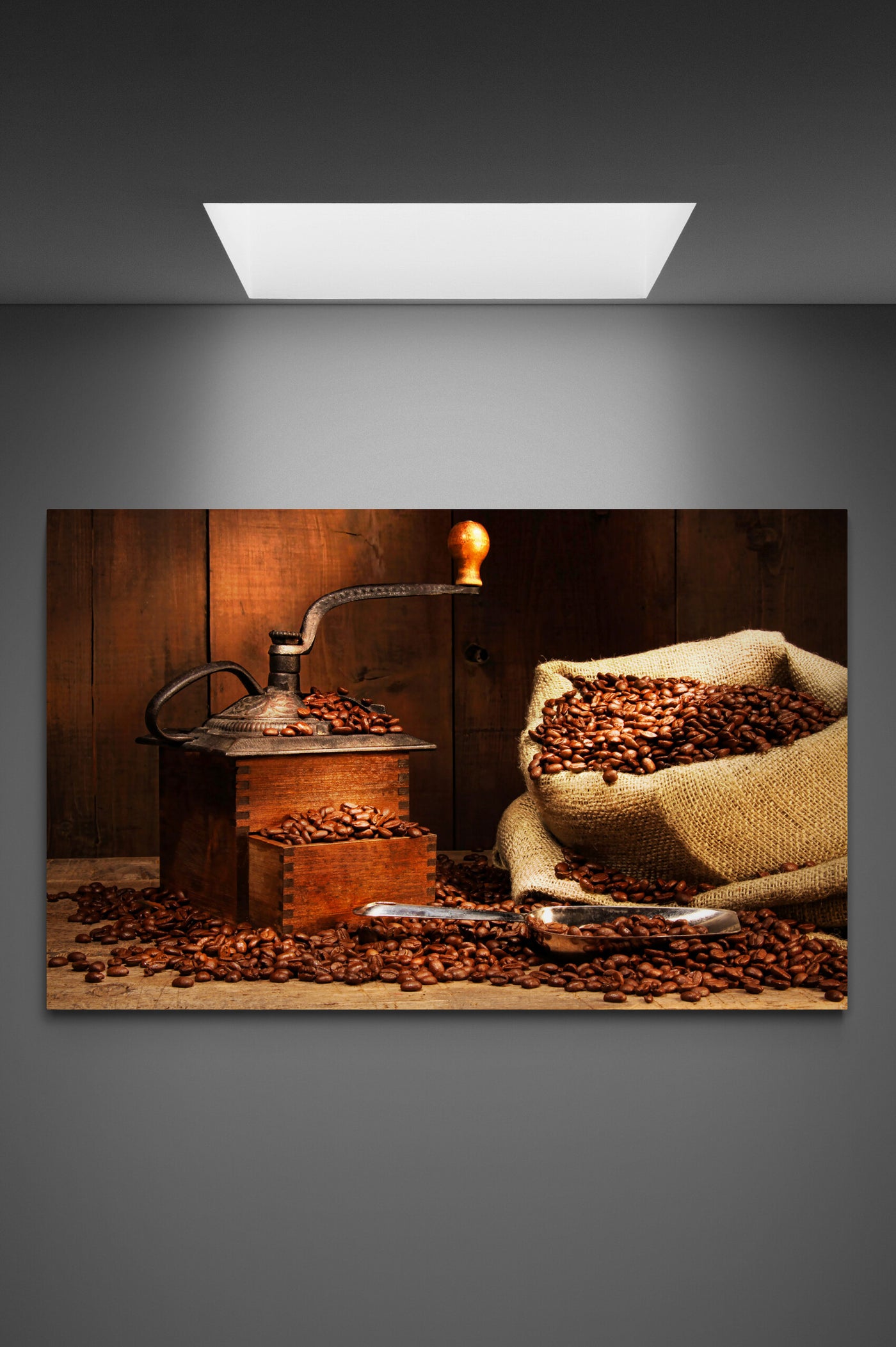Tablou canvas Rasnita pentru cafea
