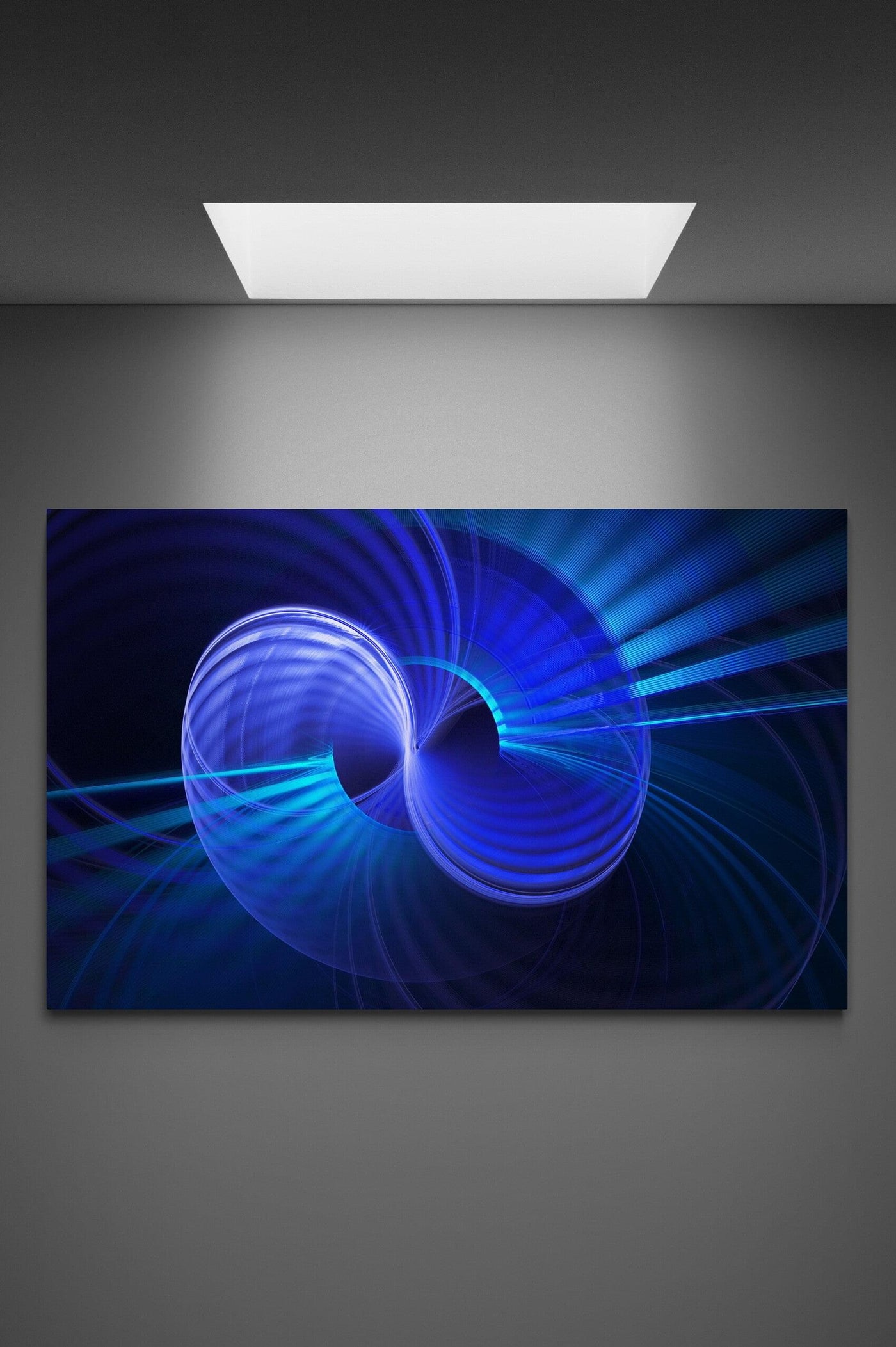 Canvas Abstract blue
