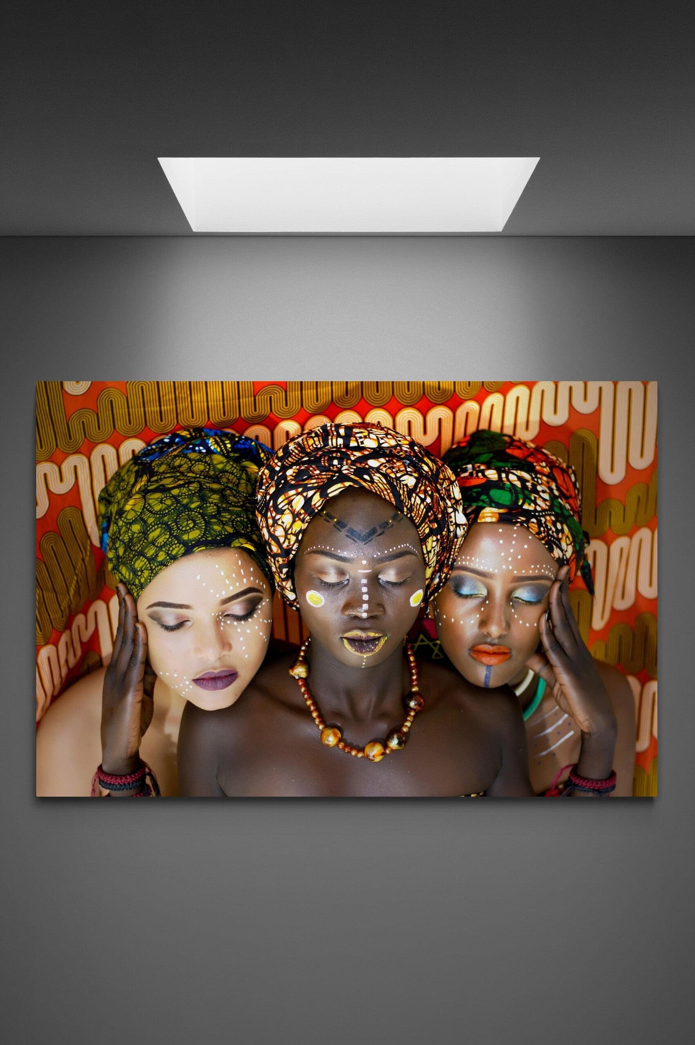 Canvas African style