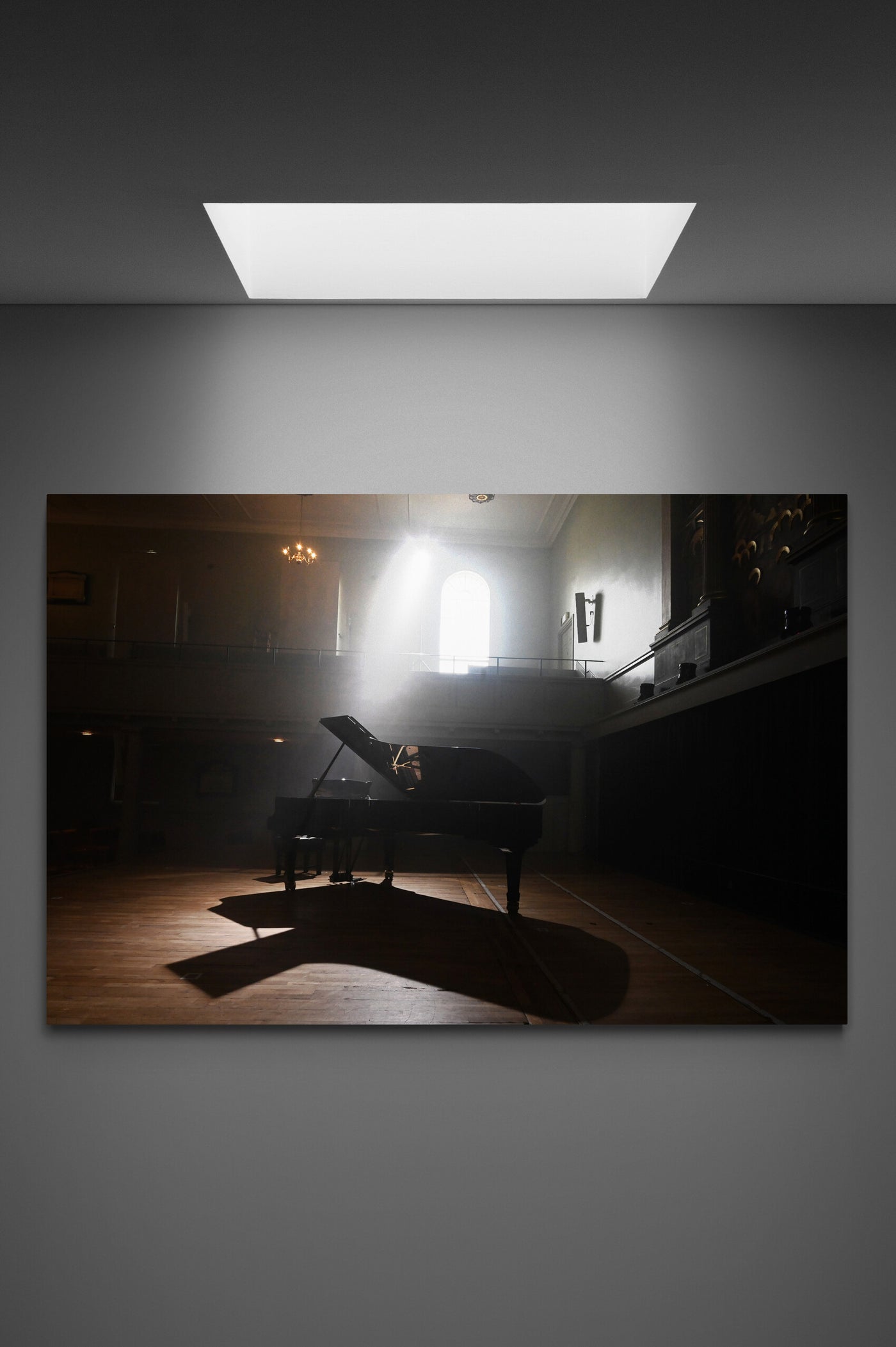 Tablou Canvas Light on the piano