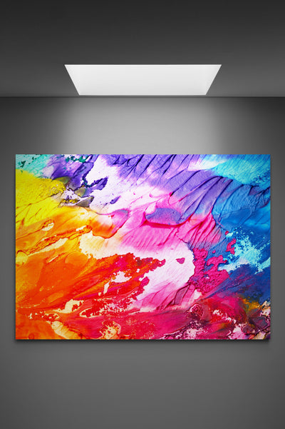 Tablou abstract Culori in arta