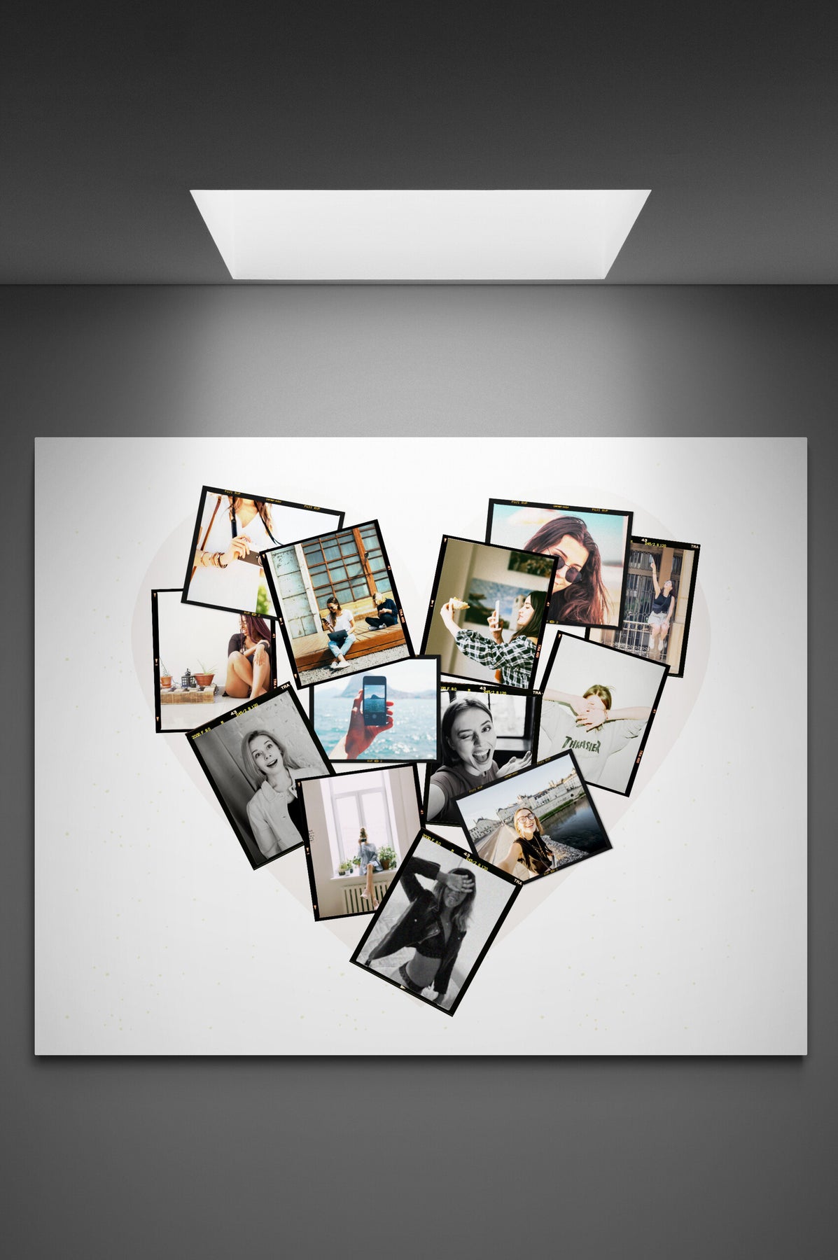 Colaj foto Inima din poze – FAINART