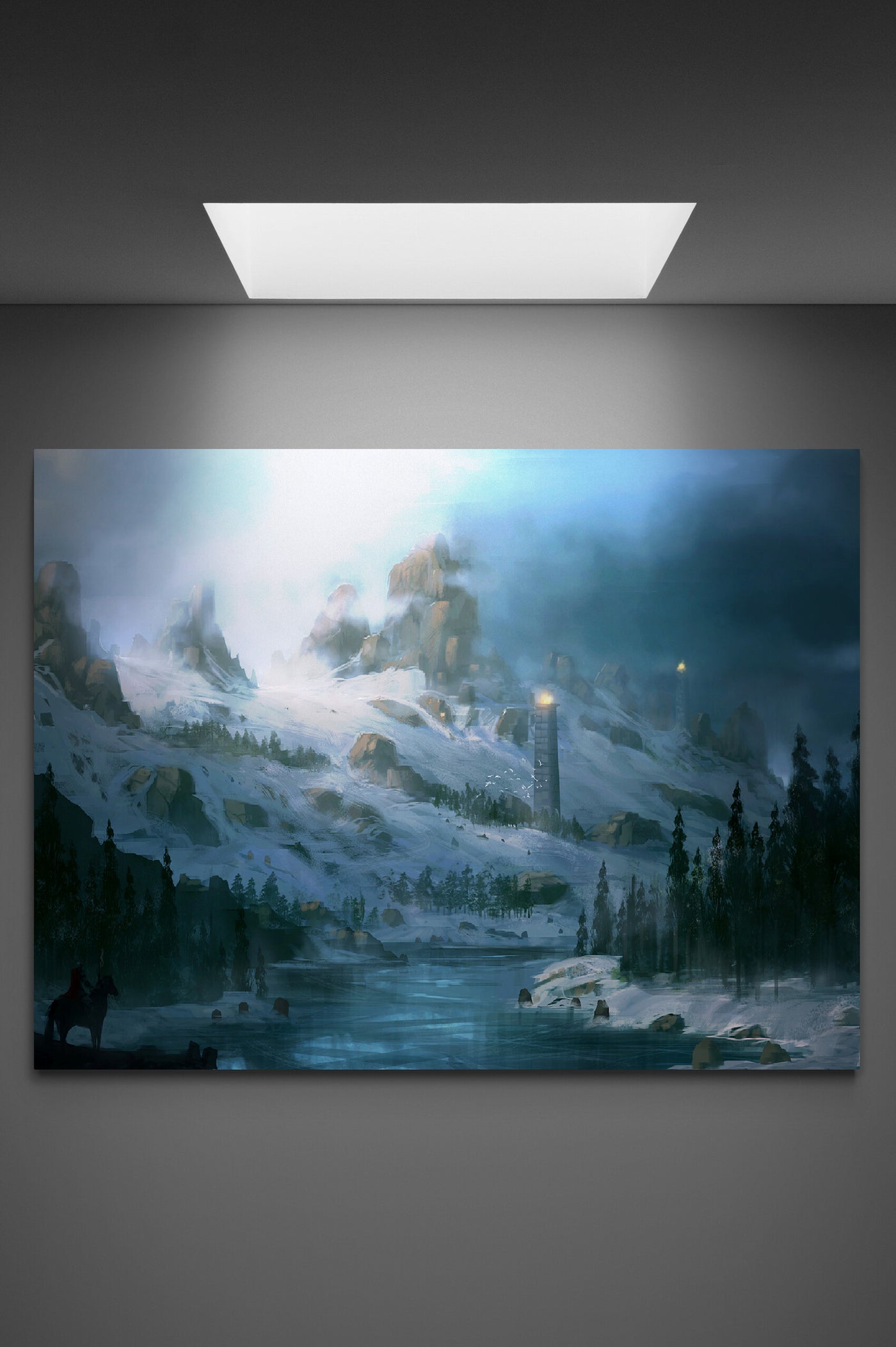 Canvas print - Winter is Coming by Jorge Jacinto
