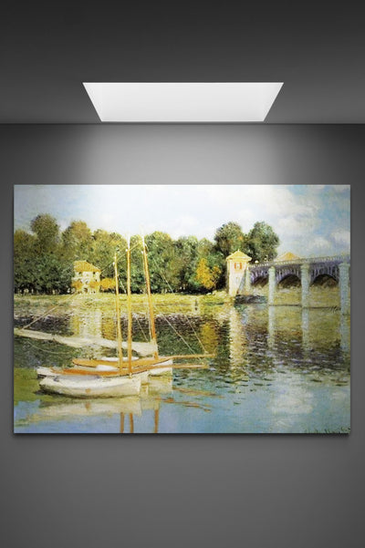 Claude Monet, The Argenteuil Bridge - 1840