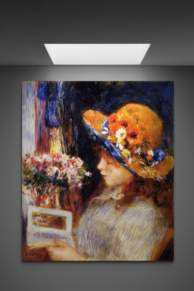 Auguste Renoir, Portrait de jeune fille lisant - 1880