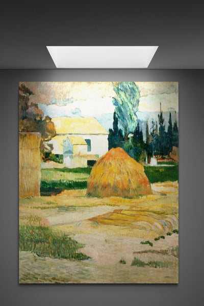 Paul Gauguin, Landscape near Arles - 1888