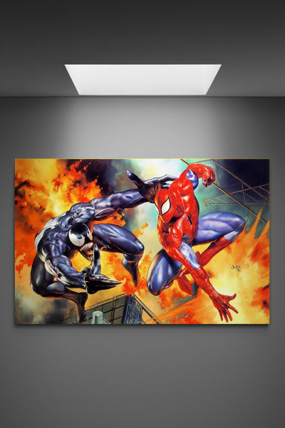 Tablou Spiderman vs Venom