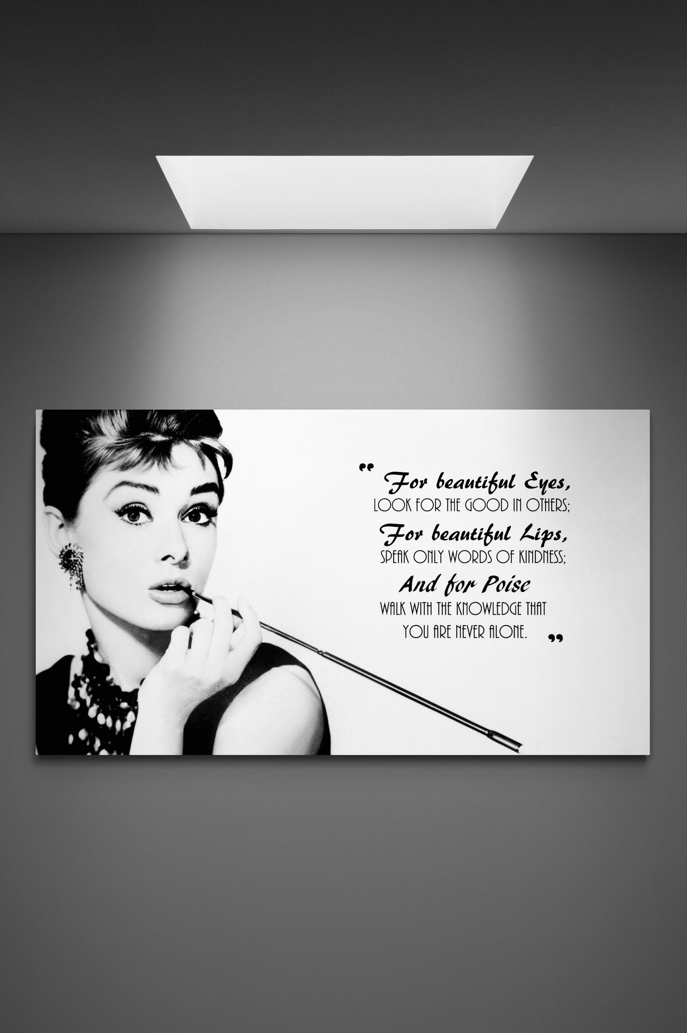 Tablou Audrey Hepburn's quote