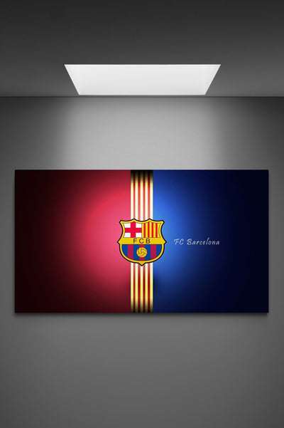 Tablou F.C. Barcelona logo