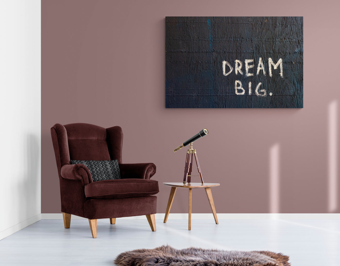 Tablou Canvas "Dream big."