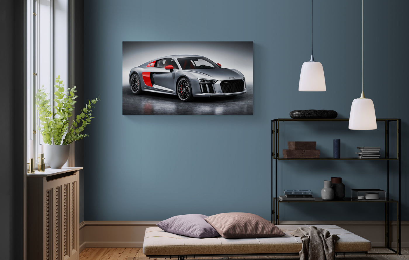 Tablou canvas Porsche Macan wild