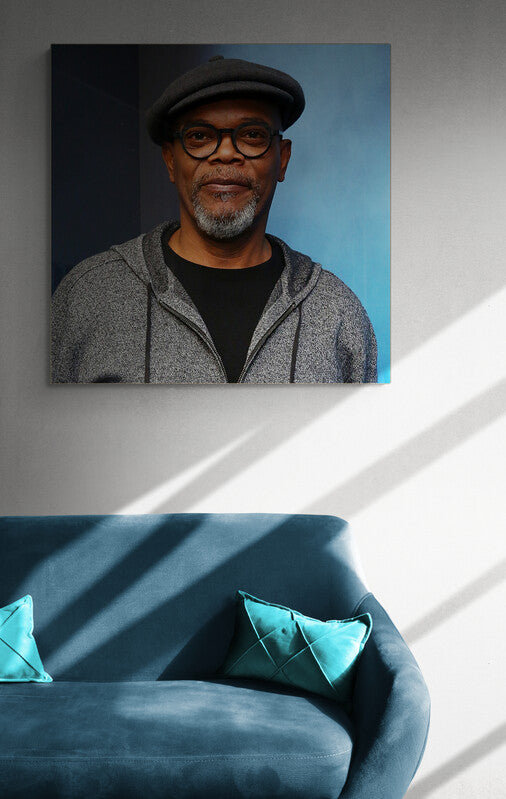 Tablou portret Morgan Freeman