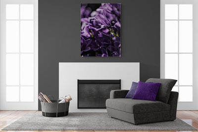 Tablou canvas Floare purpurie