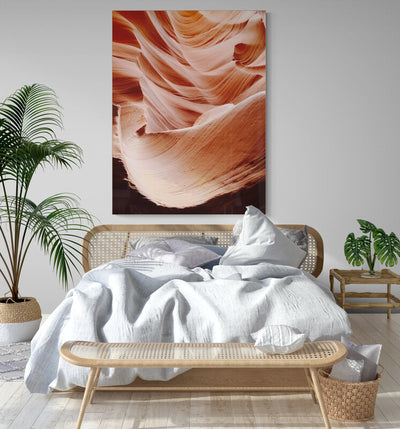 Tablou abstract trandafir stilizat
