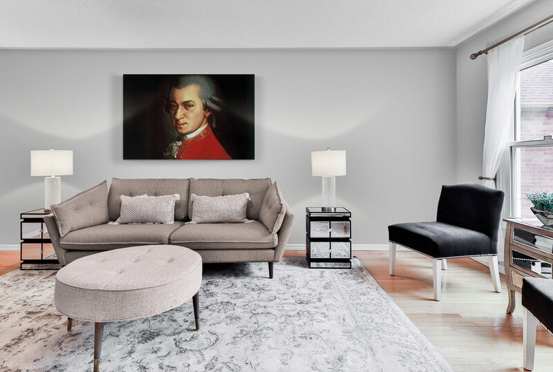 Tablou portret Wolfgang Amadeus Mozart