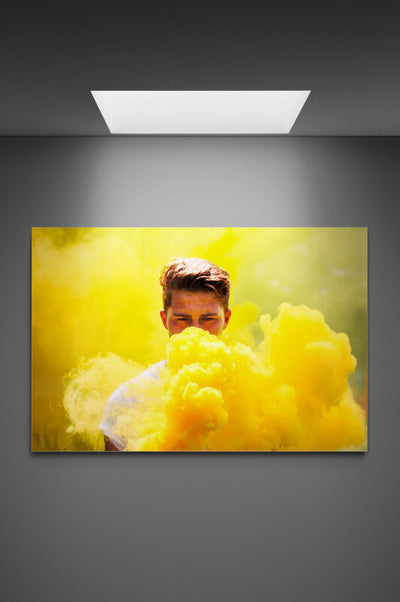 Canvas Yellow embracement