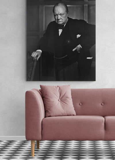 Tablou portret Winston Churchill