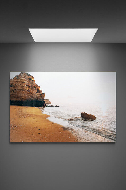 Tabloul canvas Dimineata superba pe o plaja in Portugalia
