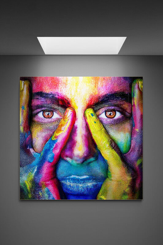 Canvas Colorful portrait