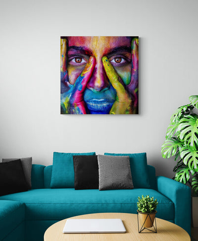 Canvas Colorful portrait