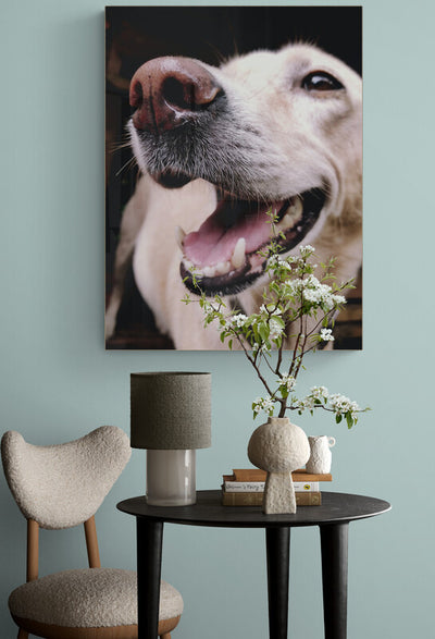 Canvas Funny Fain Dog