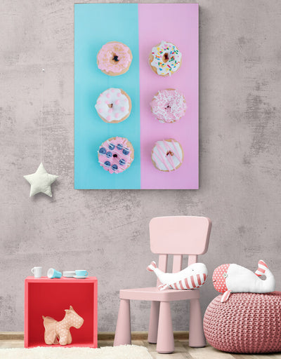 Canvas yummy donuts