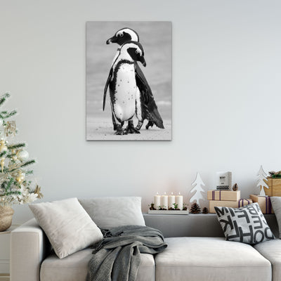 Tablou Canvas Pinguini jucausi