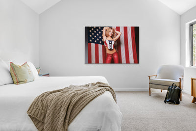 Tablou Canvas Britney Spears patriot