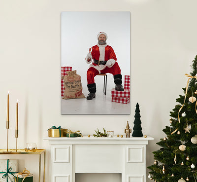 Tablou personalizat Santa in the house
